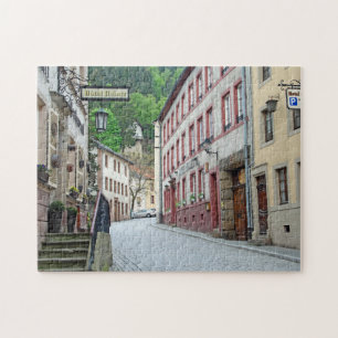 Vianden, Luxemburger Straßenszene Puzzle
