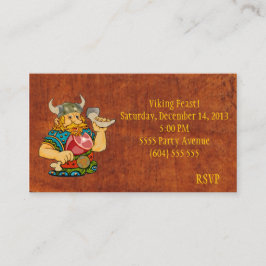 Viast Feast RSVP Card Begleitkarte