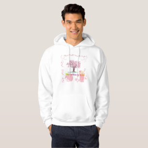 Vibe Attracts Tribe Kirschblüten Hoodie