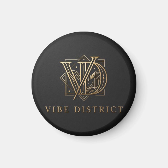VIBE DISTRICT MAGNET (Vorne)