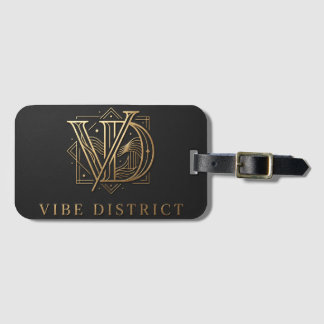 VIBE DISTRICT TOTE SCHULTERTASCHE GEPÄCKANHÄNGER