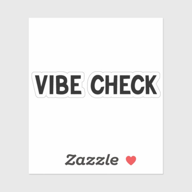 Vibe Karo Sticker (Blatt)