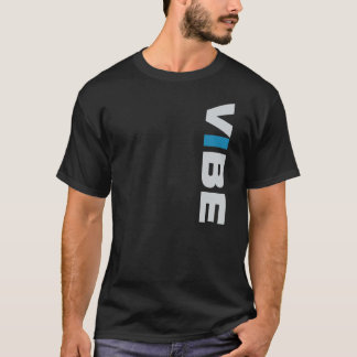 VIBE (schwarzes) T-Shirt - Front+Rückseite