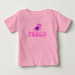 Vibe von Peace Reto 1960s Baby T-shirt