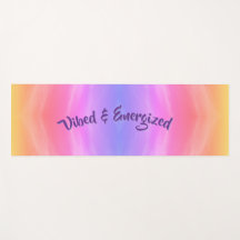 Vibed & Energized Yoga Mat