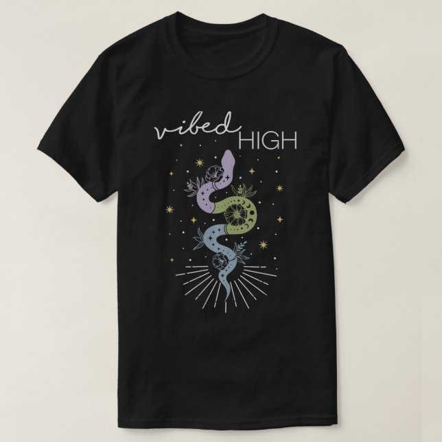 Vibed High Mystical Snake T-Shirt (Design vorne)