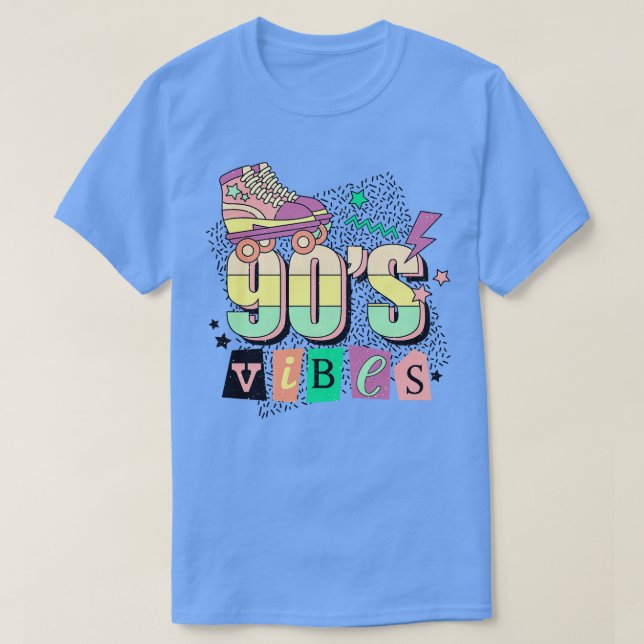 Vibes der 90er T-Shirt (Design vorne)