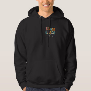 Vibes Groovy Zurück in die Schule Niedlich Teac Hoodie