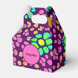 Vibes Lila Color Summer Pattern Gefälligkeitsbox d Geschenkschachtel