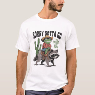 Vibes sind nicht okay, sorry, muss gehen, Vintage- T-Shirt