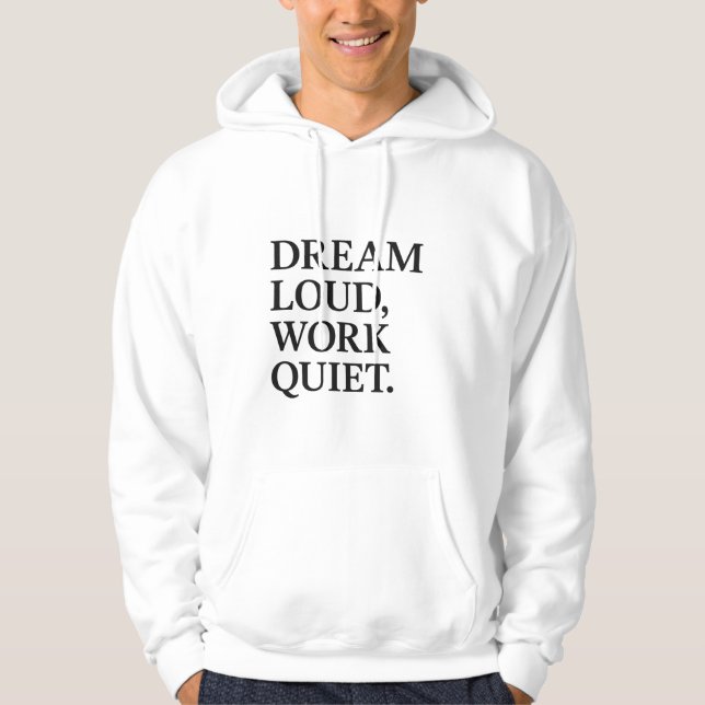 Vibes Speak Louder Than Words Hoodie (Vorderseite)