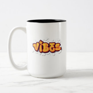 Vibes  zweifarbige tasse