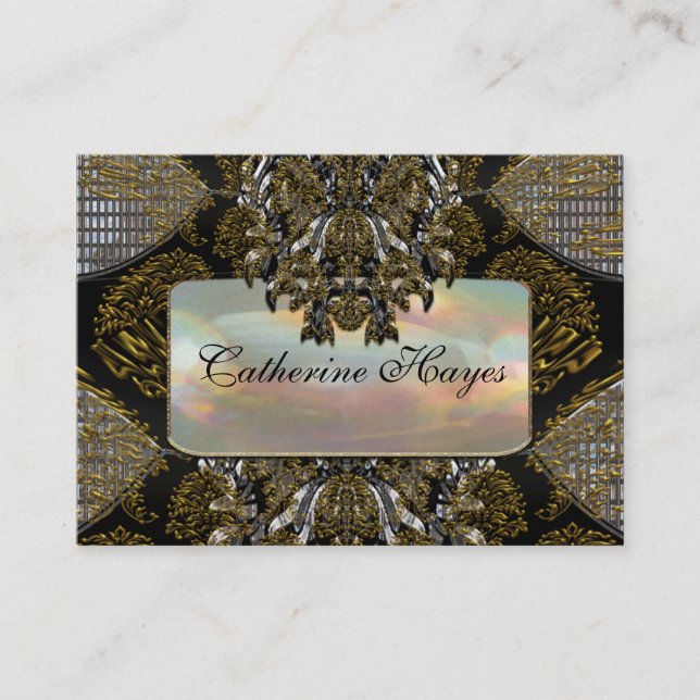 Vibetto 2,5" elegantes berufliches visitenkarte (Vorderseite)