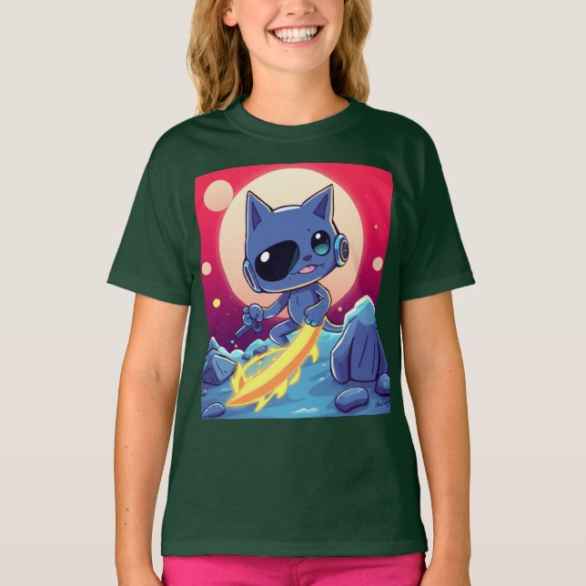 VibeWave-T-Shirt T-Shirt (Vorderseite)