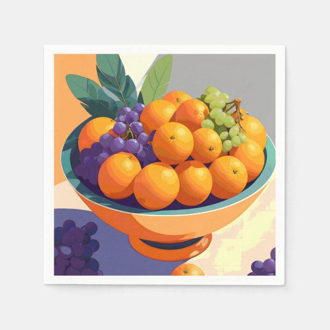 Vibin" mit Vitamin C Serviette (Vorderseite)