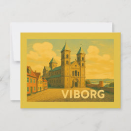 Viborg Dänemark Kathedrale Postkarte