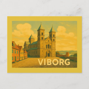 Viborg Dänemark Kathedrale Postkarte