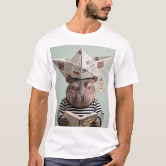 Vibra Bonito Baby-Nilpferd-T-Shirt – Geschenk zum T-Shirt