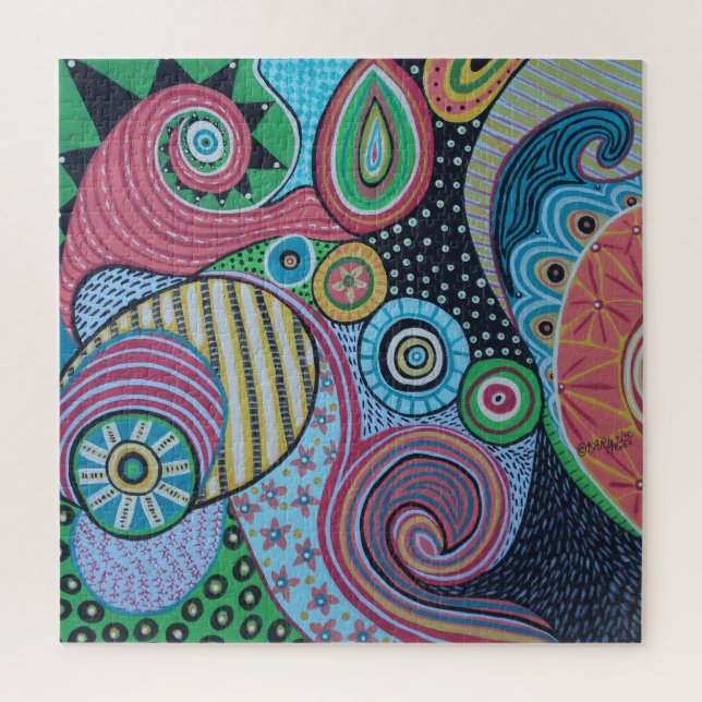 Vibrancy Jigsaw Puzzle von Karla Gerard (Vertikal)