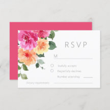 Vibranding All Seasons Watercolor Floral Wedding