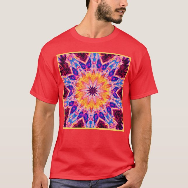 Vibranding Pattern Power Art T-Shirt (Vorderseite)