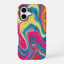Vibranding Tye-Dye Marble Phone Case Design