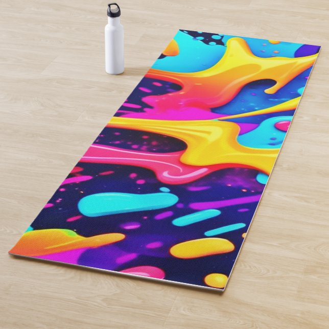 Vibranend Color Chaos Art Yogamatte (Beispiel)