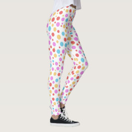 Vibranend Color Polka Dots Leggings