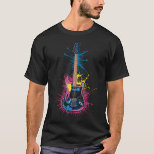Vibranend Electric Guitar Splash T-Shirt