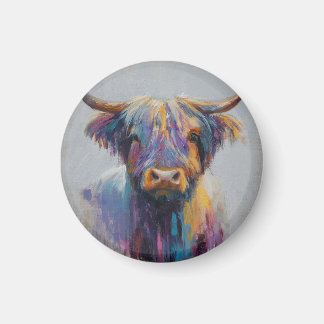 Vibranend Highland Coo Gift - Hochland Cow Magnet