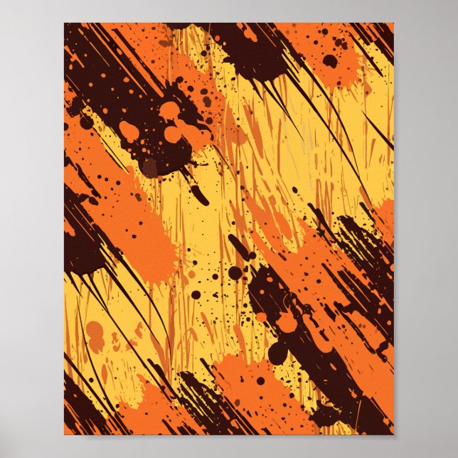 Vibraning Energy Paint Splash Poster (Vorne)