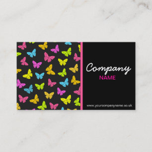Vibranly Butterflies Business Card Visitenkarte