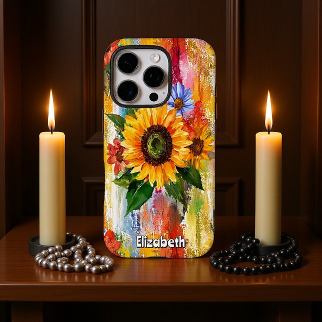 Vibranly floral Abstrakt Case-Mate iPhone Hülle (Von Creator hochgeladen)