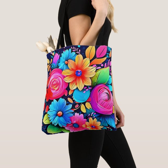 Vibranly Floral Bliss Art (Von Nahem)
