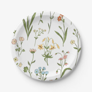 Vibranly Floral Medley Pappteller