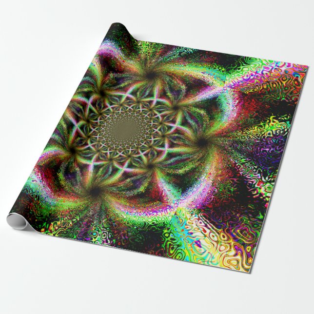 Vibranly Gaze Polar Geschenkpapier (Ungerollt)