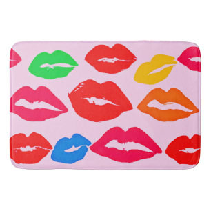 Vibranly Kissed by Colors Pattern Badematte
