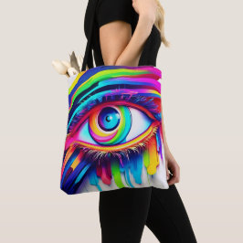 Vibranly Rainbow Eye Artwork