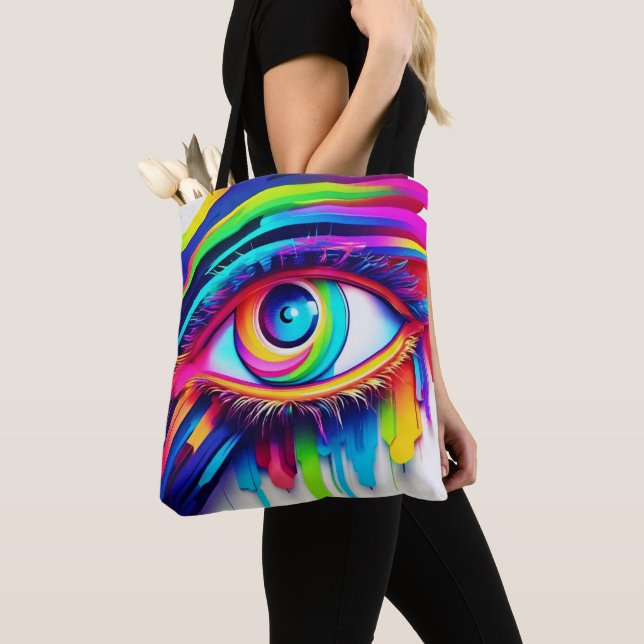 Vibranly Rainbow Eye Artwork (Von Nahem)