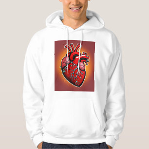 Vibrannte anatomische Herzerkrankung" Hoodie