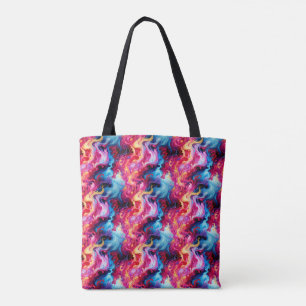 Vibrant Abstract Fluid Art Wrapping Paper