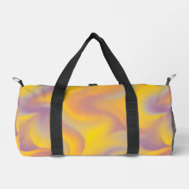 Vibrant Abstract Swirl  Duffle Bag