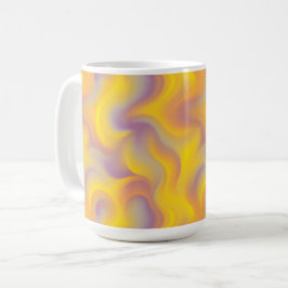 Vibrant Abstract Swirl  Kaffeetasse