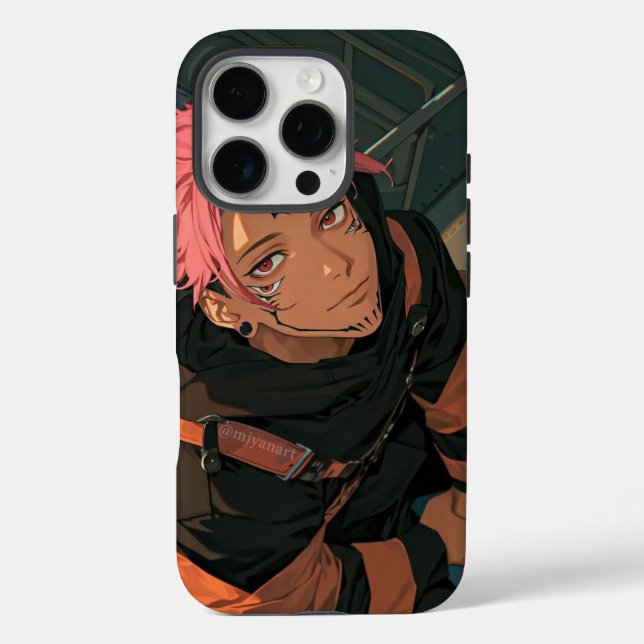 Vibrant Anime Phone Case Express Ihr Otaku-Stil (Rückseite)