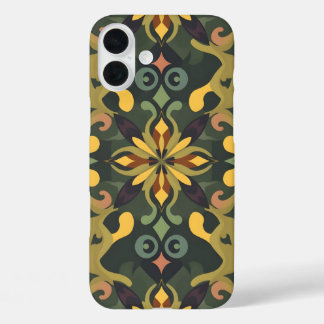 Vibrant Artistic iPhone16 Case - Eleganter Zuhause