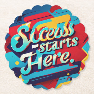 "Vibrant Aspirations Wall Art" Untersetzer