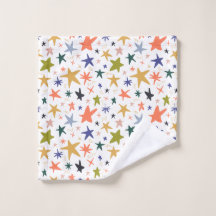 Vibrant Colorful Star Pattern With