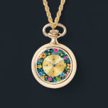 Vibrant Ditsy Flowers Floral Pattern Design-43785 Armbanduhr<br><div class="desc">Bright and colorful ditsy floral pattern featuring vibrant flowers, perfect for stylish apparel, accessories, and gifts with a fresh botanical look. (Design code-43785).</div>