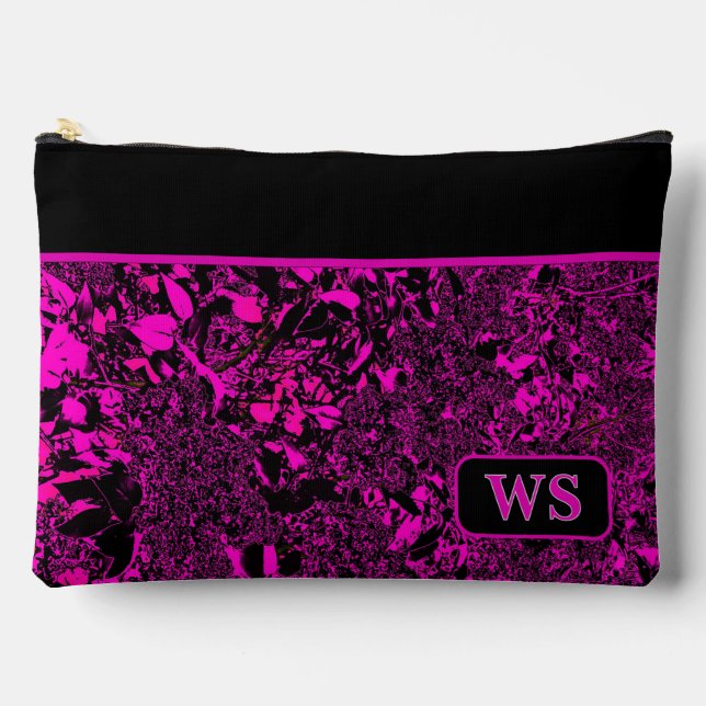 Vibrant Fuchsia Cosmetic Pouch Zubehörtasche (Vorderseite)