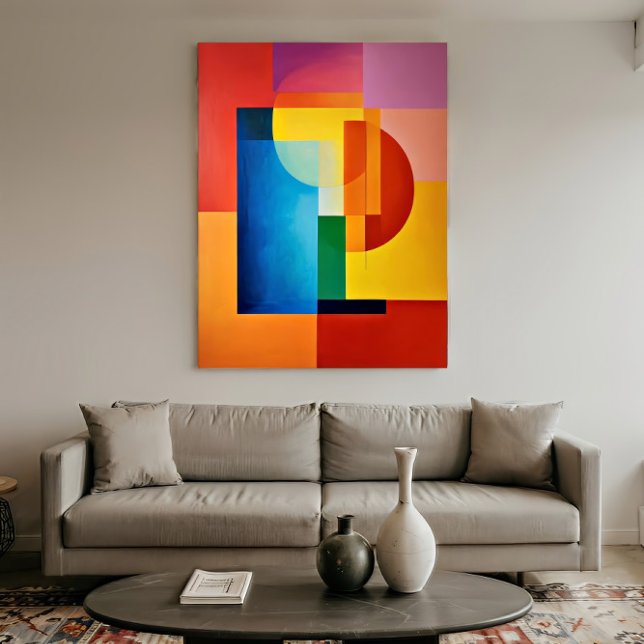 Vibrant Geometry Poster (Von Creator hochgeladen)